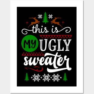 Ugly Christmas Sweater Posters and Art